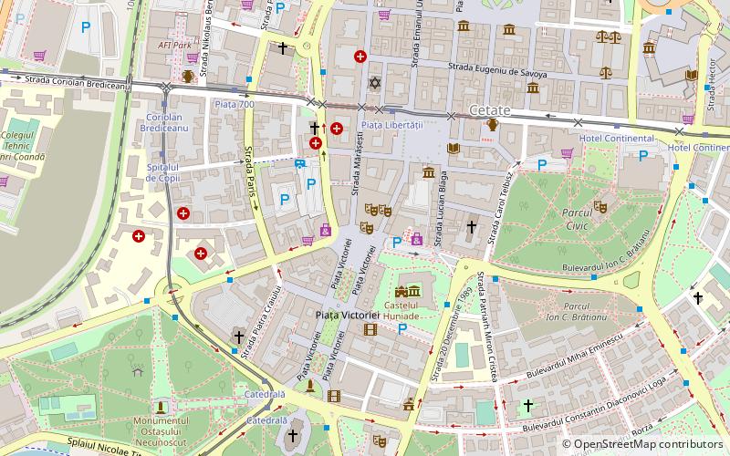 Romanian National Opera location map