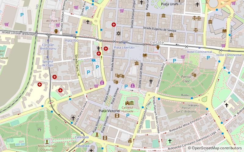 deutsches staatstheater temeswar timisoara location map