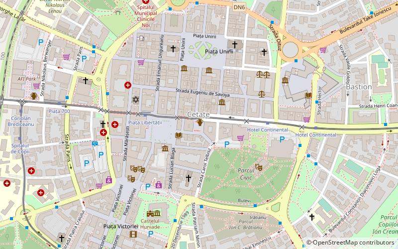 Piața Sfântu Gheorghe location map