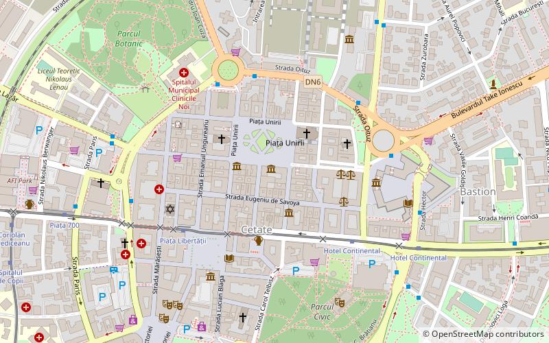 Palatul Baroc location map