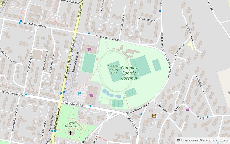Stadionul Michael Klein location map