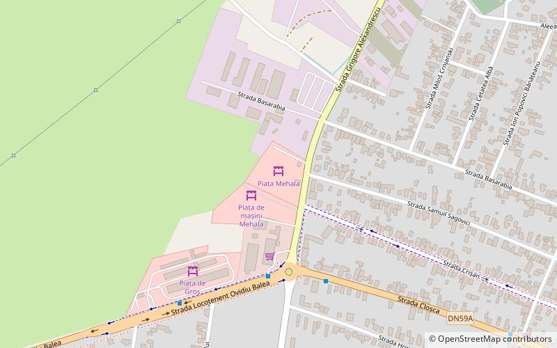 Piața Mehala location map