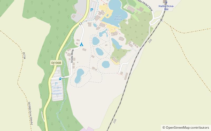 Lake Brâncoveanu location map