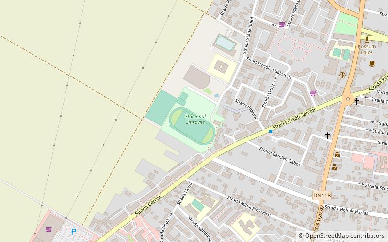 stadionul dr sinkovits targu secuiesc location map
