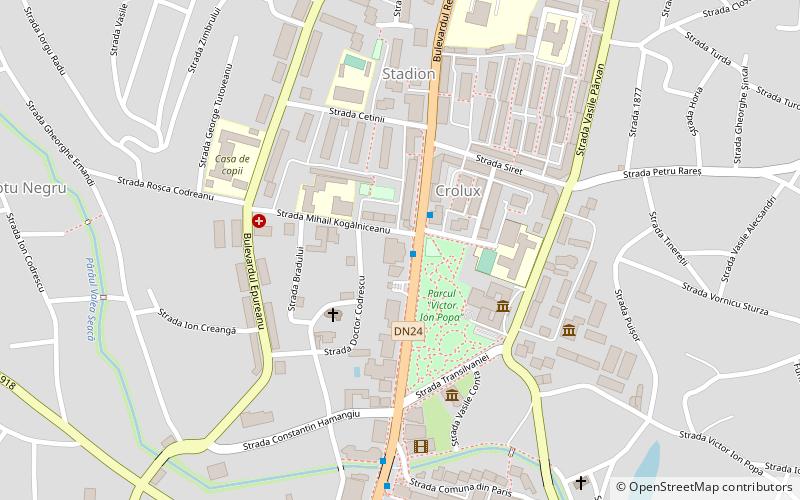 muzeu barlad location map