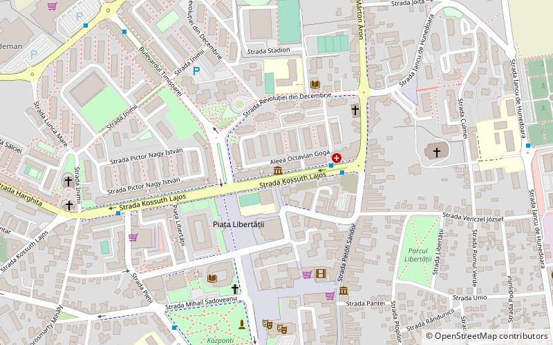 kossuth utcai galeria miercurea ciuc location map