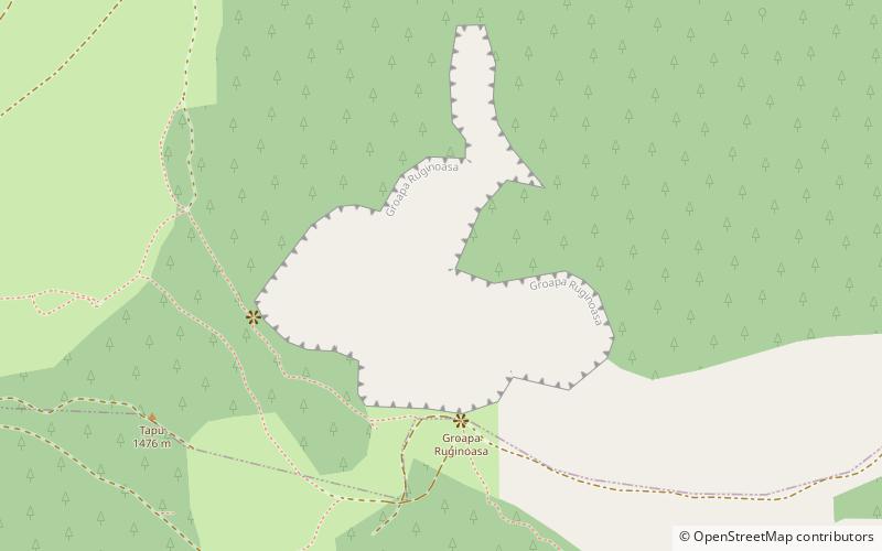 Groapa Ruginoasa location map