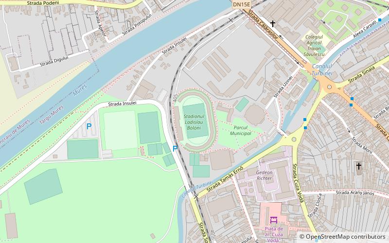 Stadionul Trans-Sil location map