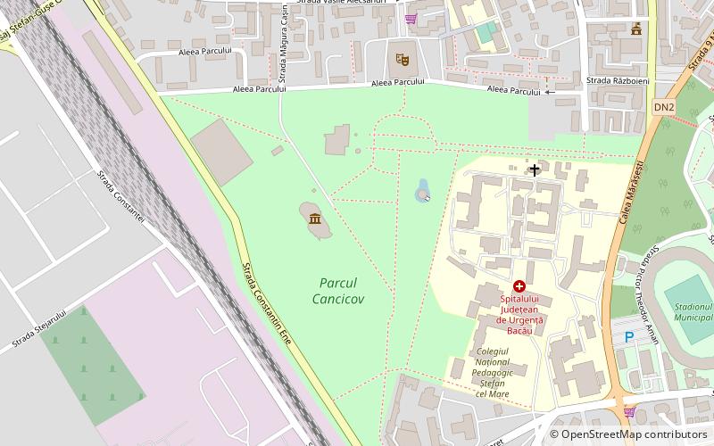 parcul mircea cancicov bacau location map