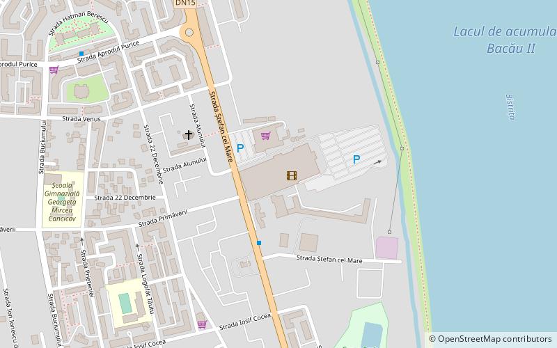 arena mall bacau location map