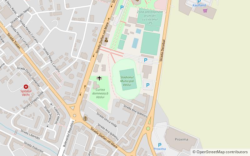 Stade municipal de Vaslui location map