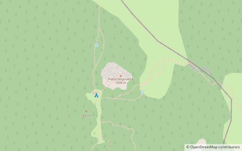Piatra Singuratică location map