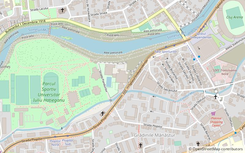 Horia Demian Sports Hall location map