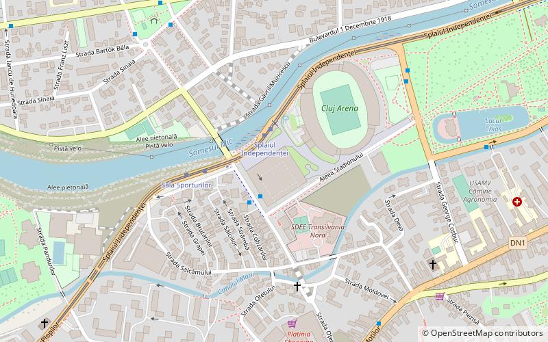 BTarena location map
