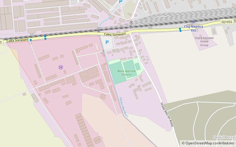 Stadionul Victoria Someșeni location map