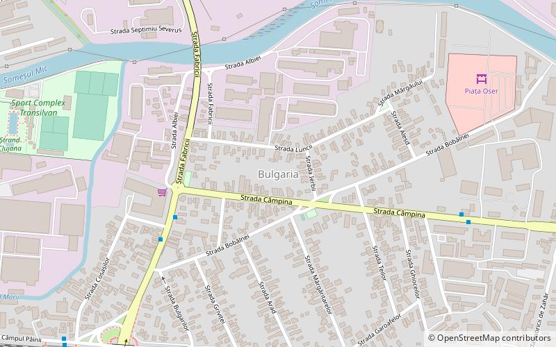 bulgaria cluj napoca location map