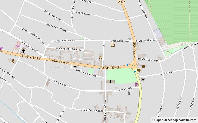Salonta City Hall location map