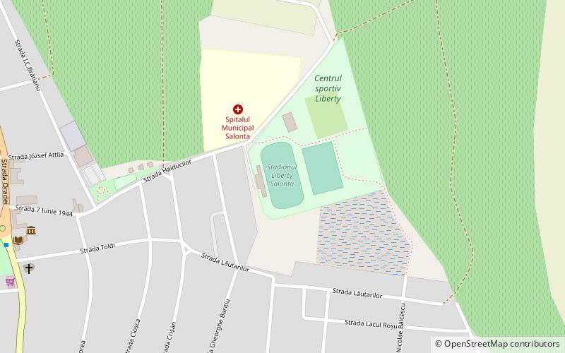 Municipal Stadium location map