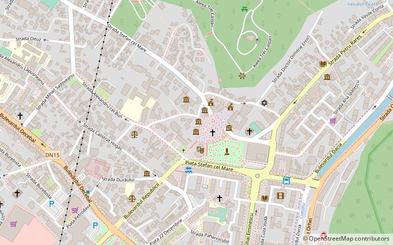 ethnographic museum piatra neamt location map
