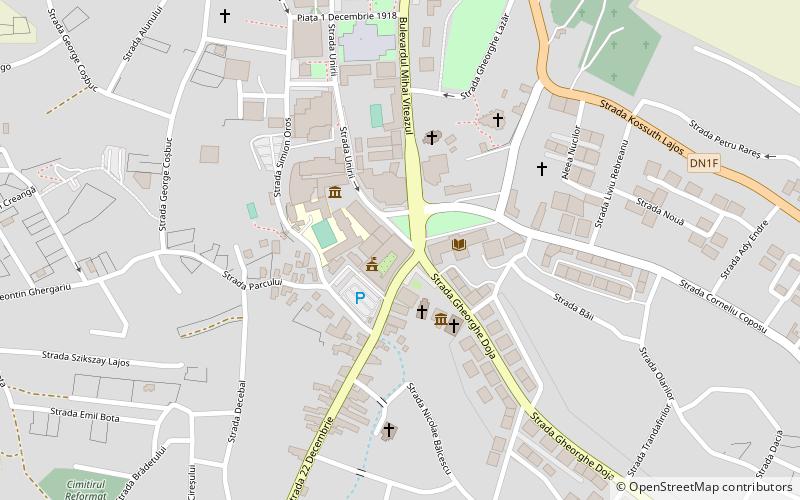 Zalău City Hall location map
