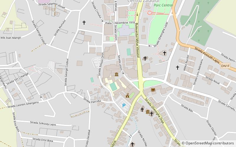 Zalău County Museum location map