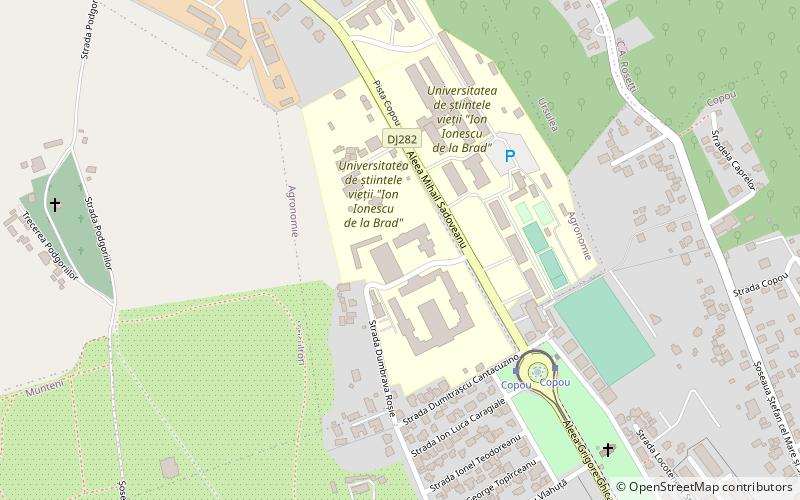 Université des sciences agricoles et de la médecine vétérinaire Ion Ionescu de la Brad location map