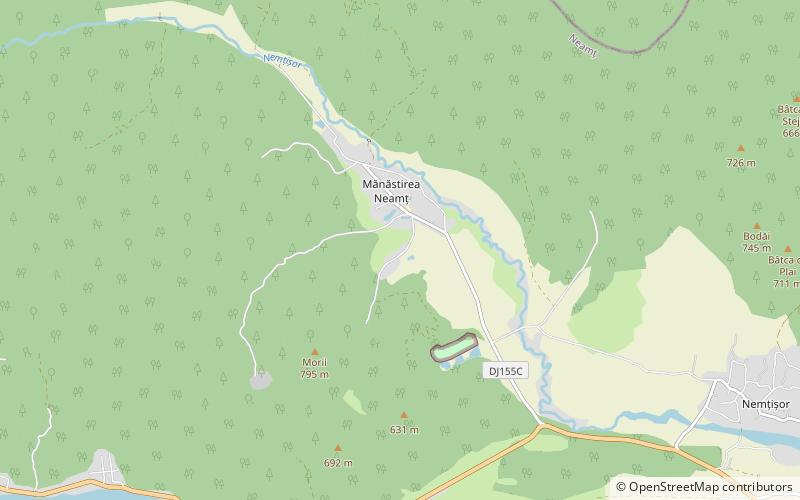 mihail sadoveanu memorial house vanatori neamt natural park location map