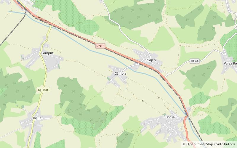 Bocșa, Sălaj location map