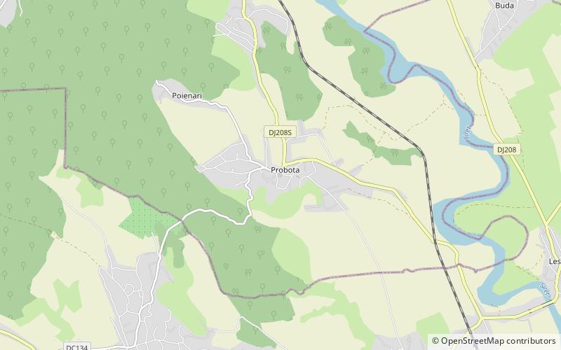 Monastyr Probota location map