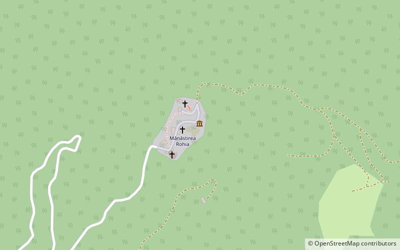 Rohia Monastery location map