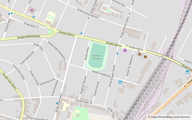 Stadionul Daniel Prodan location map