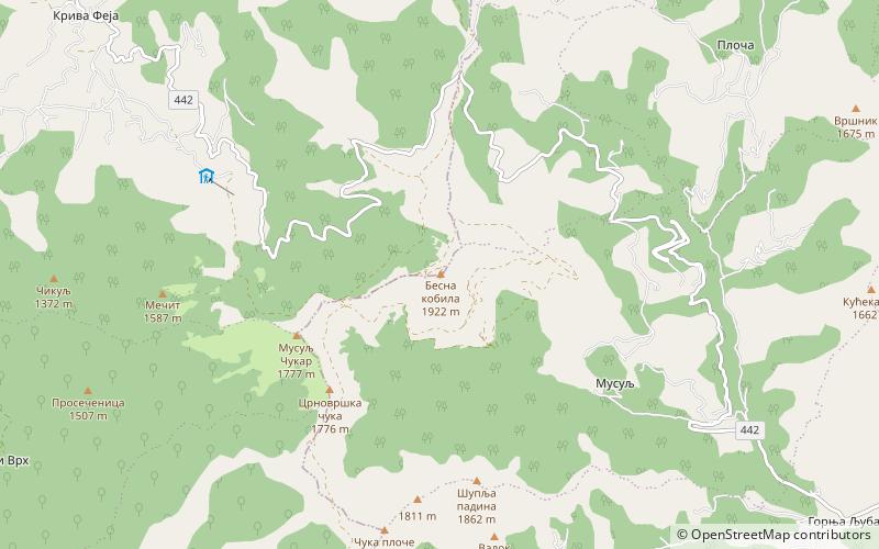 Besna Kobila location map