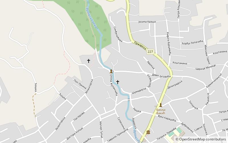 Weiße Brücke location map