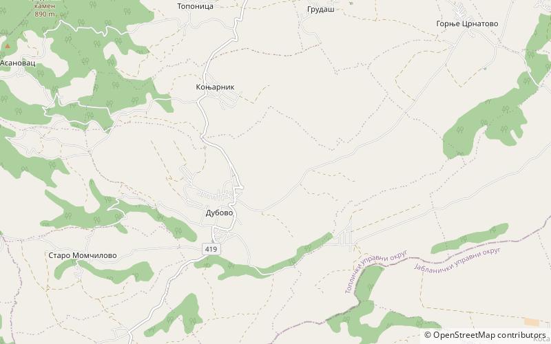 Serbische Karpaten location map