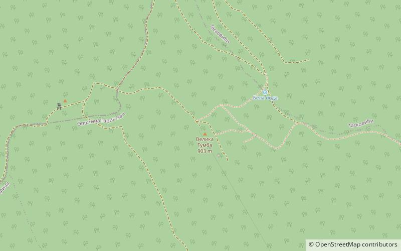Seličevica location map