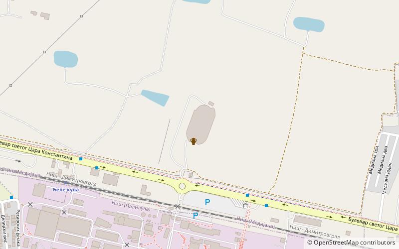 Mediana location map
