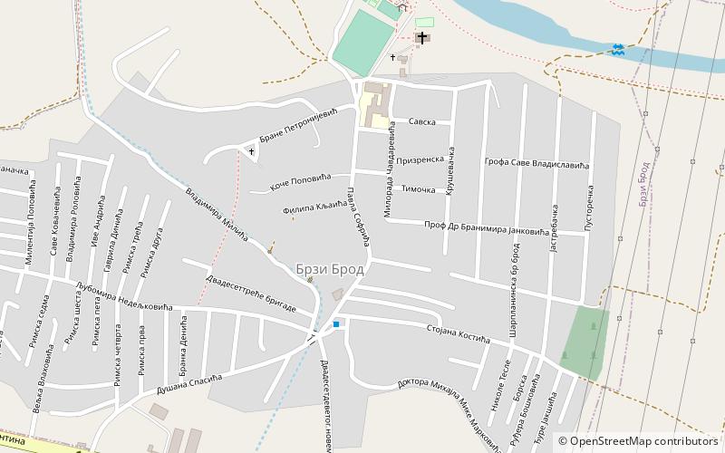 Brzi Brod location map