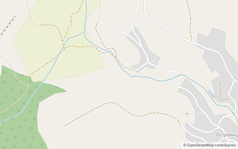 Gorge de Sićevo location map