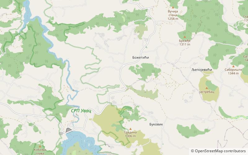 Dubnica Monastery location map