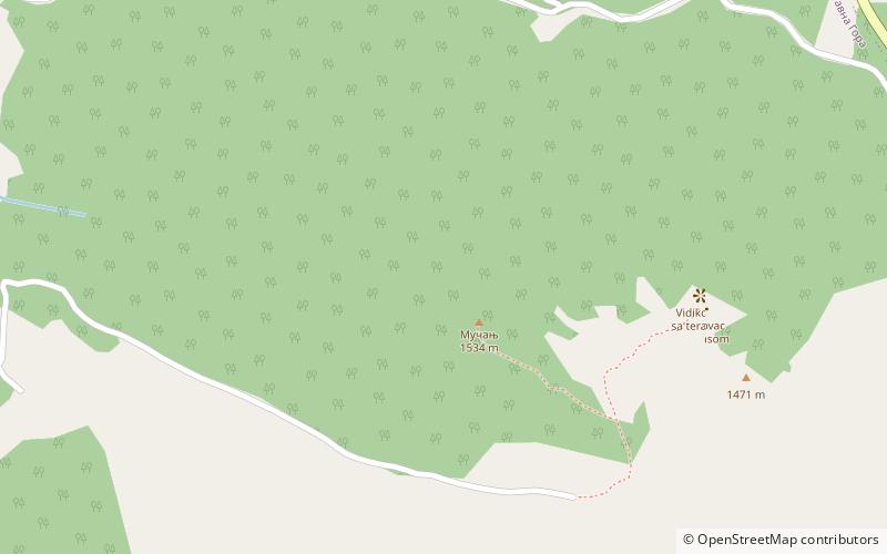 Mučanj location map