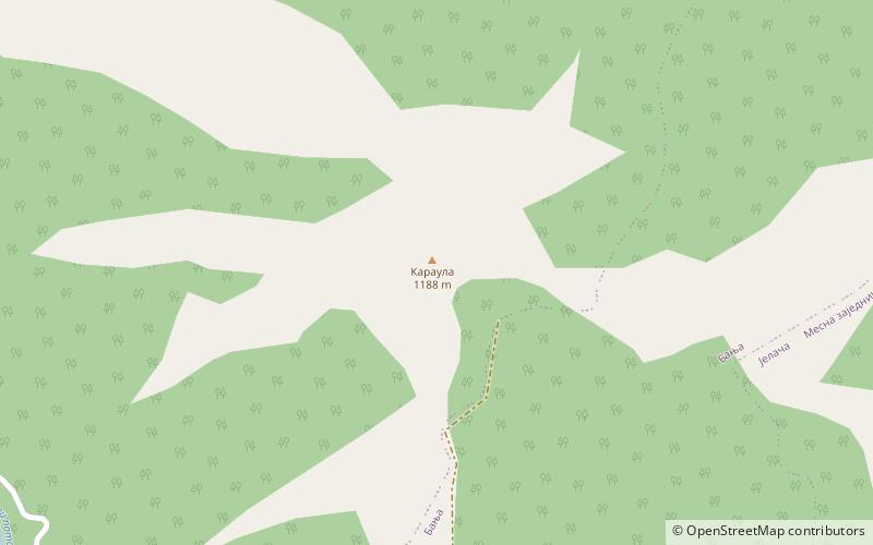 Crni Vrh location map