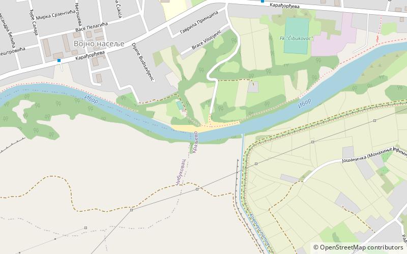 plaza sidi do reke kraljevo location map