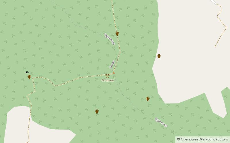 ostrica location map