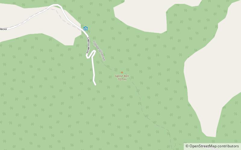 Crni Vrh location map