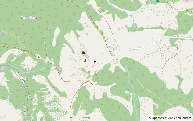 Ravna Gora location map