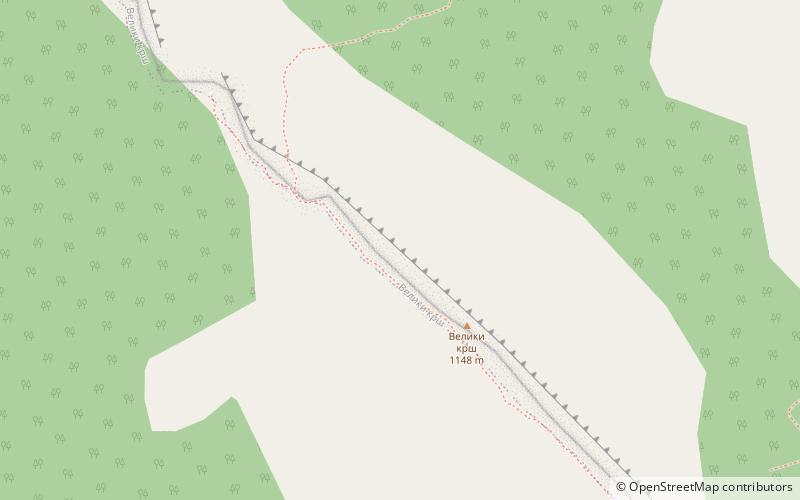 Veliki Krš location map