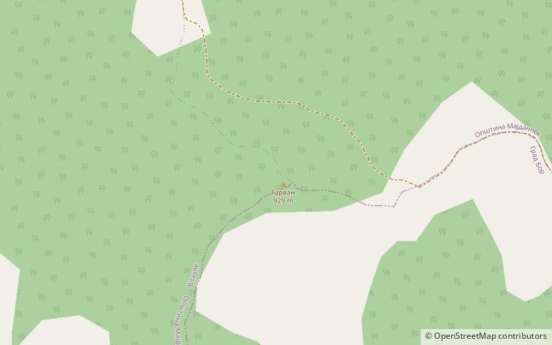 Mali Krš location map