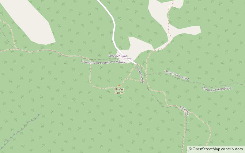 Monts Homolje location map