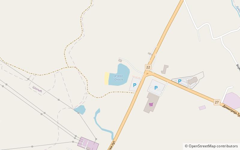Očaga location map