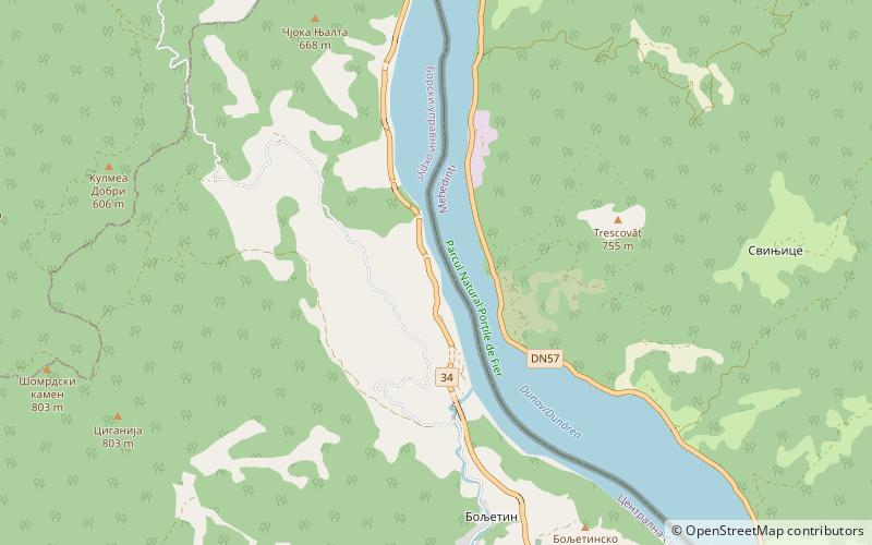 Lepenski Vir location map